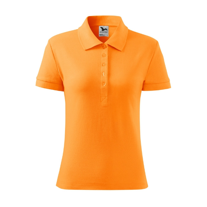 Polo femme Cotton Heavy 216 - mandarine