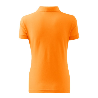 Polo femme Cotton Heavy 216 - mandarine