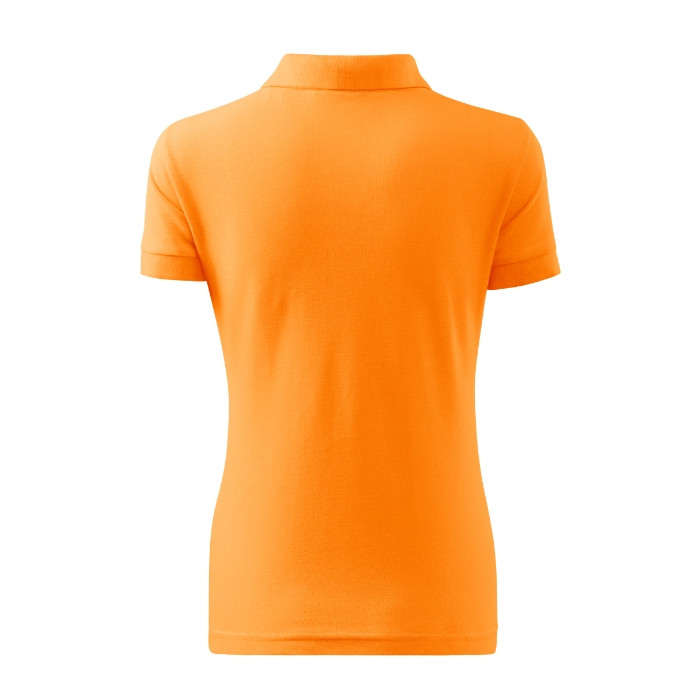 Polo femme Cotton Heavy 216 - mandarine