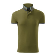 Polo homme Collar Up 256 - vert avocat