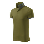 Polo homme Collar Up 256 - vert avocat