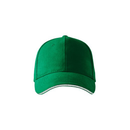 Casquette unisex Sandwich 6P 306 - vert moyen