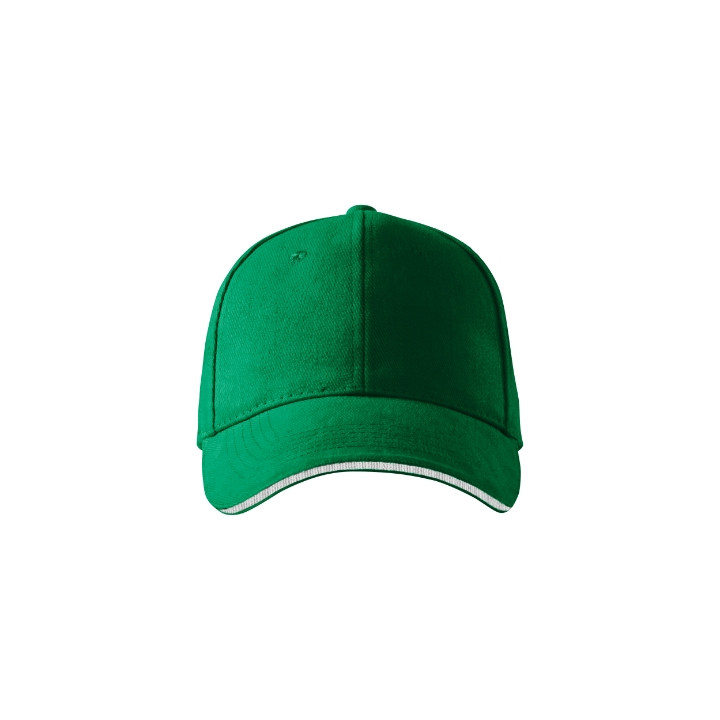 Casquette unisex Sandwich 6P 306 - vert moyen