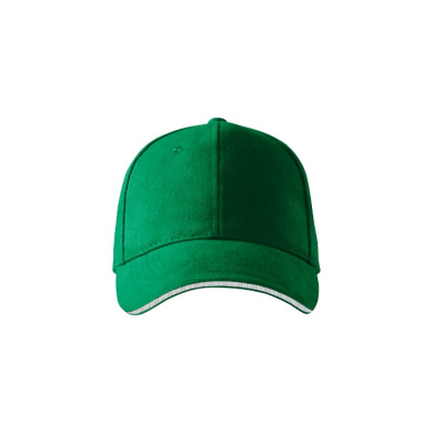 Casquette unisex Sandwich 6P 306 - vert moyen