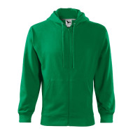 Sweatshirt homme Trendy Zipper 410 - vert moyen