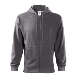 Sweatshirt homme Trendy Zipper 410 - gris acier