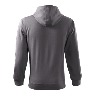 Sweatshirt homme Trendy Zipper 410 - gris acier