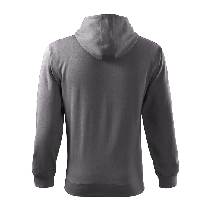 Sweatshirt homme Trendy Zipper 410 - gris acier