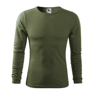 Tee-shirt homme Fit-T LS 119 - kaki