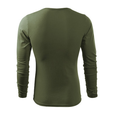 Tee-shirt homme Fit-T LS 119 - kaki