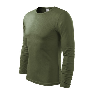 Tee-shirt homme Fit-T LS 119 - kaki