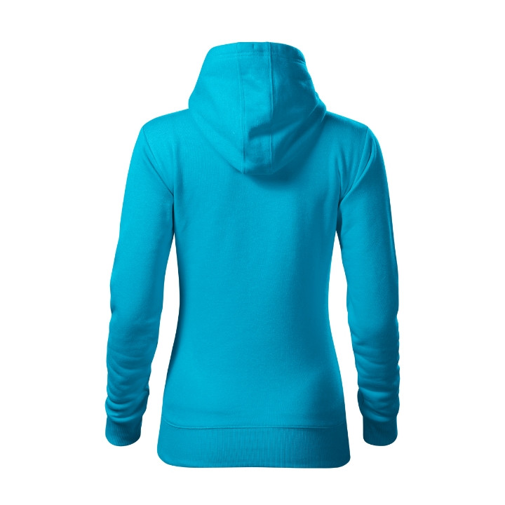 Sweatshirt femme Cape 414 - turquoise