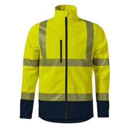 Blouson softshell unisex HV Drop 5V3 - jaune fluorescent