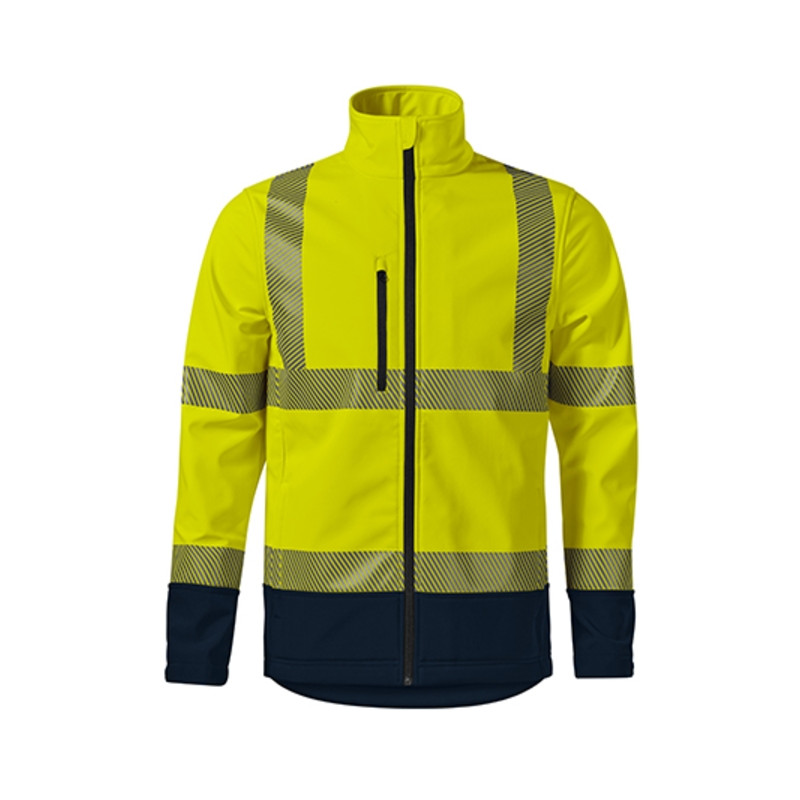 Blouson softshell unisex HV Drop 5V3 - jaune fluorescent