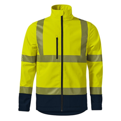 Blouson softshell unisex HV Drop 5V3 - jaune fluorescent