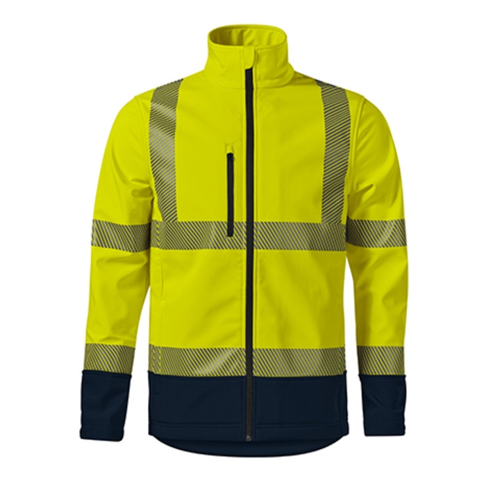 Blouson softshell unisex HV Drop 5V3 - jaune fluorescent