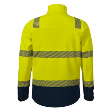 Blouson softshell unisex HV Drop 5V3 - jaune fluorescent