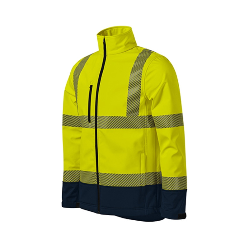 Blouson softshell unisex HV Drop 5V3 - jaune fluorescent