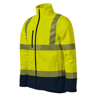 Blouson softshell unisex HV Drop 5V3 - jaune fluorescent