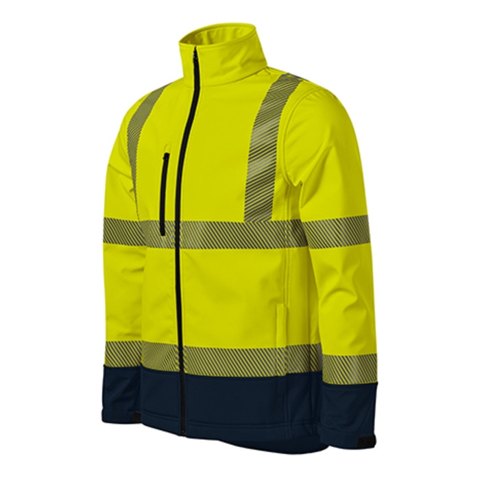 Blouson softshell unisex HV Drop 5V3 - jaune fluorescent