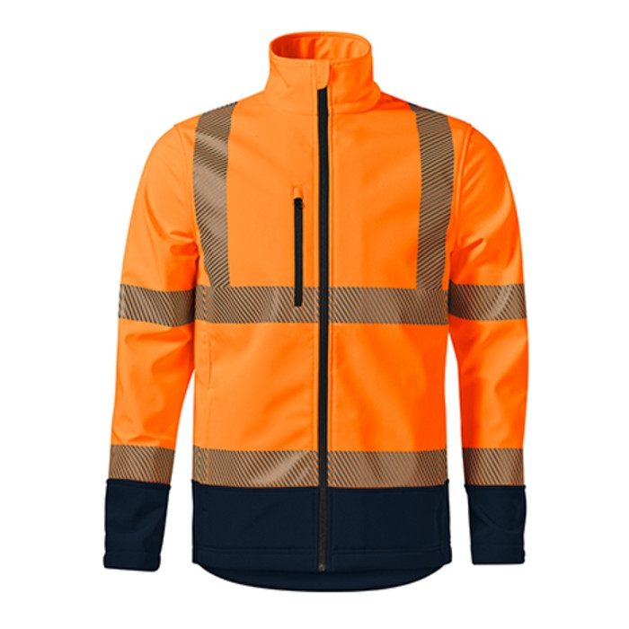 Blouson softshell unisex HV Drop 5V3 - orange fluorescent