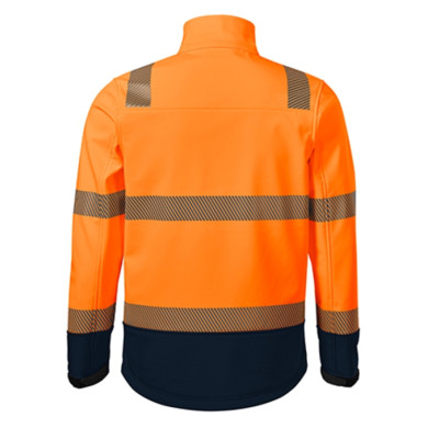 Blouson softshell unisex HV Drop 5V3 - orange fluorescent