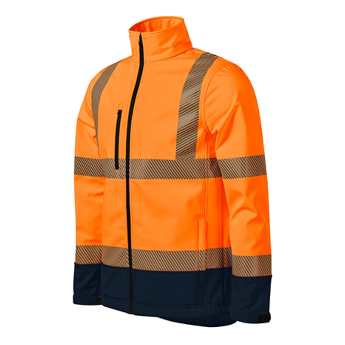 Blouson softshell unisex HV Drop 5V3 - orange fluorescent