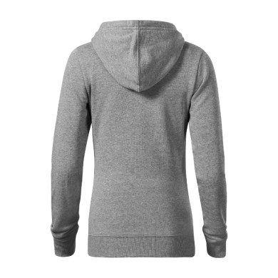 Sweatshirt femme Break 841 - gris chiné foncé