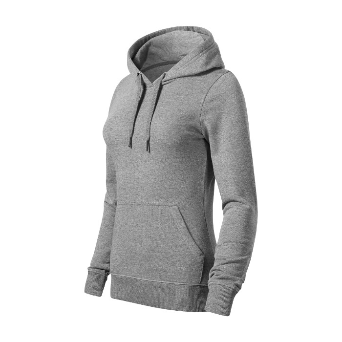 Sweatshirt femme Break 841 - gris chiné foncé