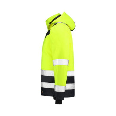 Blouson de travail unisex Midi Parka High Vis Bicolor T51 - jaune fluorescent