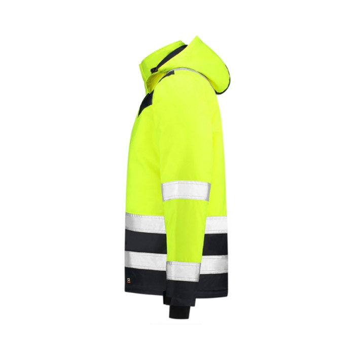 Blouson de travail unisex Midi Parka High Vis Bicolor T51 - jaune fluorescent