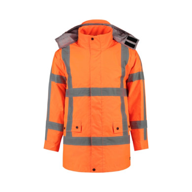 Blouson de travail unisex RWS Parka T50 - orange fluorescent