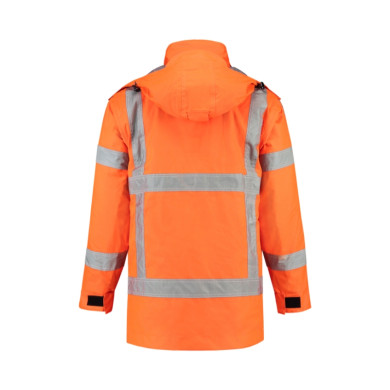 Blouson de travail unisex RWS Parka T50 - orange fluorescent