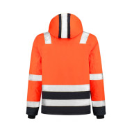 Blouson de travail unisex Midi Parka High Vis Bicolor T51 - orange fluorescent