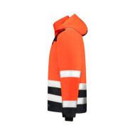 Blouson de travail unisex Midi Parka High Vis Bicolor T51 - orange fluorescent