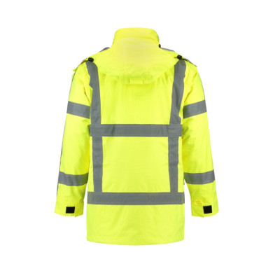 Blouson de travail unisex RWS Parka T50 - jaune fluorescent