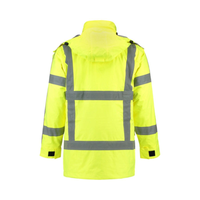 Blouson de travail unisex RWS Parka T50 - jaune fluorescent