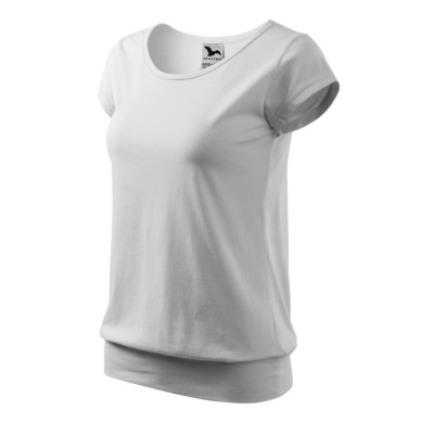 Tee-shirt femme City 120 - blanc