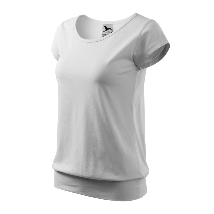 Tee-shirt femme City 120 - blanc