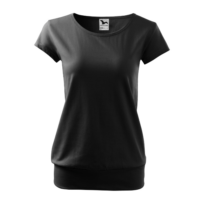 Tee-shirt femme City 120 - noir