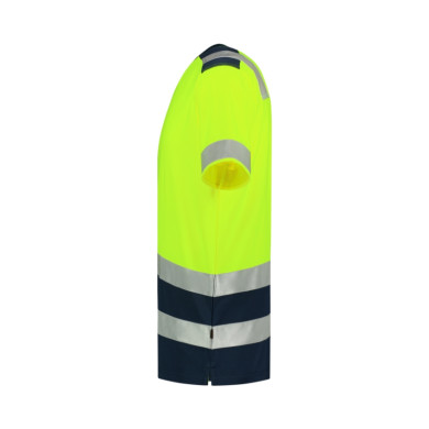 Tee-shirt unisex T-Shirt High Vis Bicolor T01 - jaune fluorescent