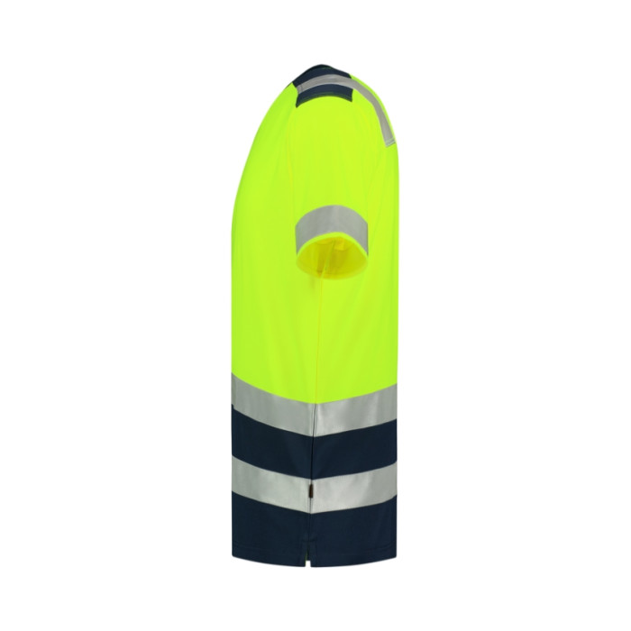 Tee-shirt unisex T-Shirt High Vis Bicolor T01 - jaune fluorescent