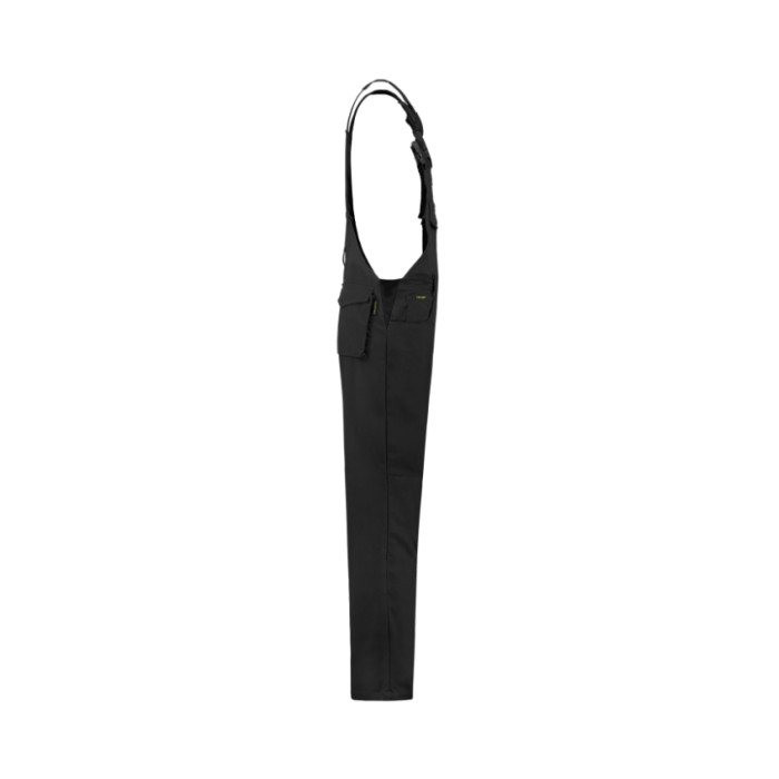 Cottes à brettelle unisex Dungaree Overall Industrial T66 - noir