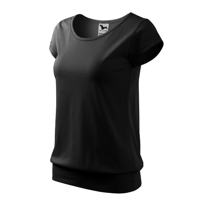 Tee-shirt femme City 120 - noir