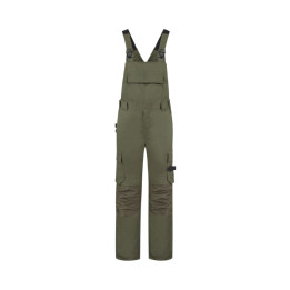 Cottes à brettelle unisex Bib & Brace Twill Cordura T67 - army