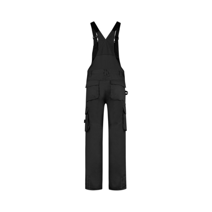 Cottes à brettelle unisex Bib & Brace Twill Cordura T67 - noir
