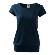 Tee-shirt femme City 120 - bleu marine