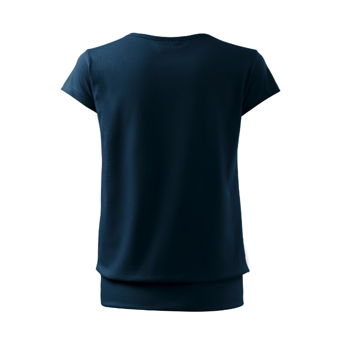 Tee-shirt femme City 120 - bleu marine