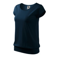 Tee-shirt femme City 120 - bleu marine