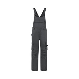 Cottes à brettelle unisex Bib & Brace Twill Cordura T67 - gris foncé